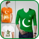 pak flag shirt android application logo